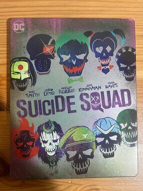 Suicide Squad (4K UltraHD/Blu-ray,Steelbook) No Digital, Used Good Condition $30